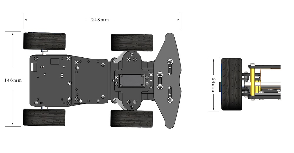 Metal-Smart-Racing-Platform-For-Arduino-Raspberry-Pi-6